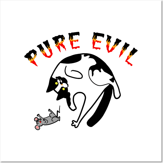 Pure Evil 04 Wall Art by Lorey